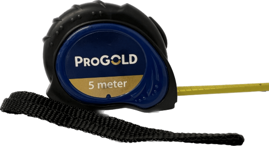 PROGOLD ROLBANDMAAT 5M X 25MM