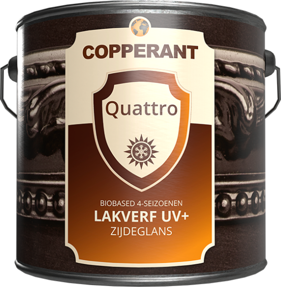 COPPERANT QUATTRO LAKVERF ZIJDEGLANS UV+ KLEUR