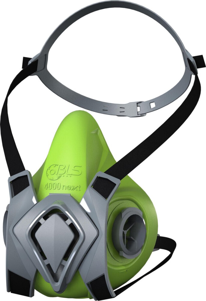 BLS HALFGELAATMASKER 4000 NEXT S SILICONEN MAAT M/L