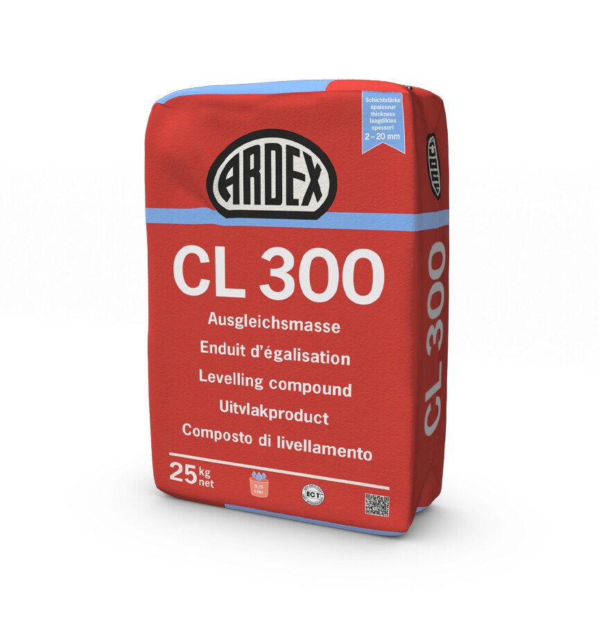 ARDEX CL 300 UITVLAKMORTEL 2-20MM     25
