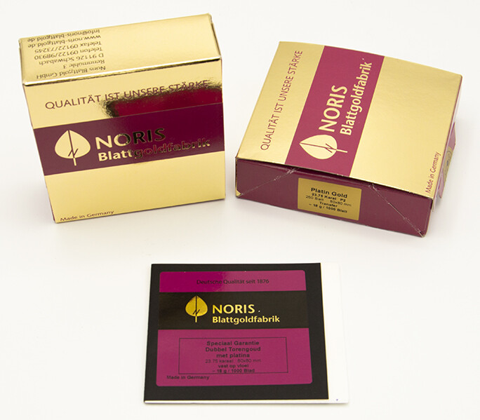 BLADGOUD VAST OP VLOEI TRANSFER 25 VEL 18 GRAMS 23,75 KARAAT