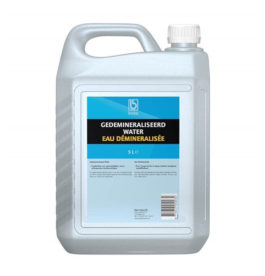 BLEKO GEDEMINERALISEERD WATER 5 LTR