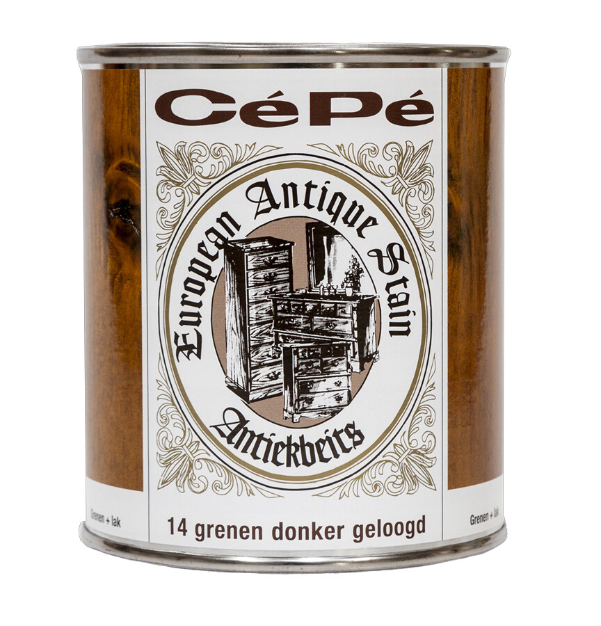 CEPE EUROPEAN ANTIEKBEITS NR. 14 1000ML GRENEN DONKER GELOOGD