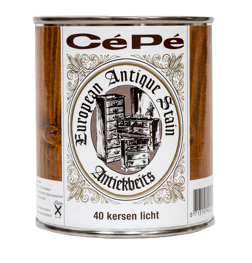 CEPE EUROPEAN ANTIEKBEITS NR. 40 1000 ML KERSEN LICHT
