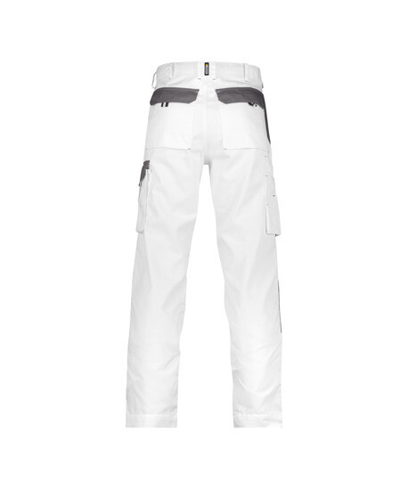 DASSY WERKBROEK BOSTON MAAT 58 WIT/GRIJS