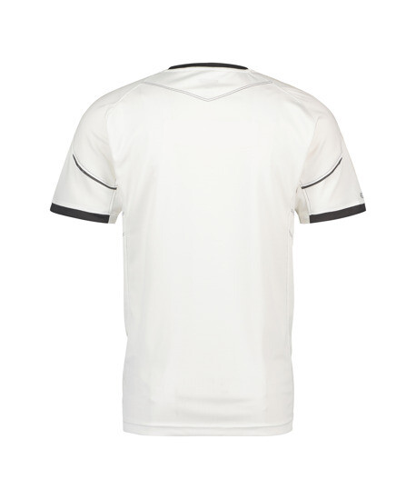 DASSY NEXUSNEXT T-SHIRT MAAT S WIT/ANTRACIETGRIJS