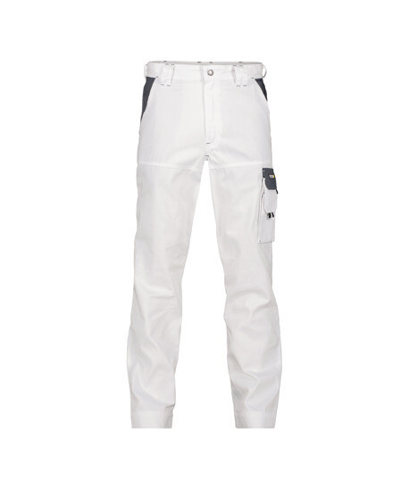 DASSY WERKBROEK NASHVILLE MAAT 54 WIT/GRIJS