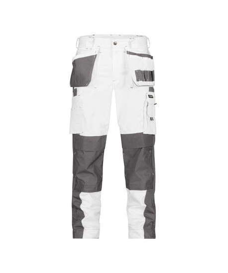 DASSY WERKBROEK SEATTLE MAAT 48 WIT/GRIJS