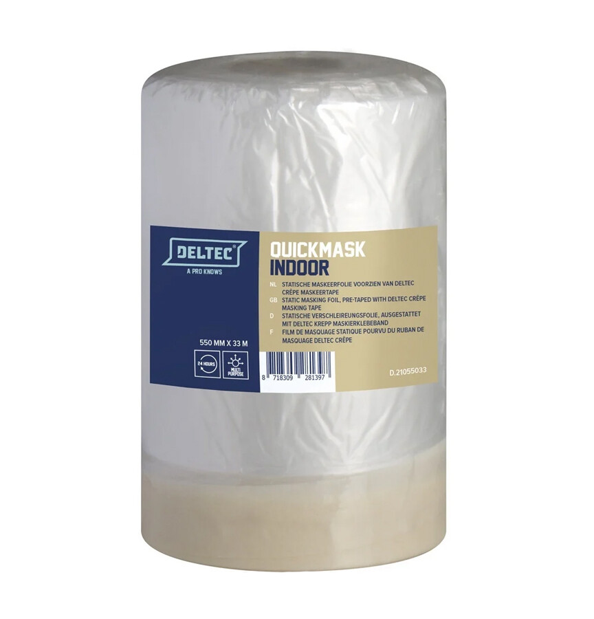 V*DELTEC QUICK MASK INDOOR 550MM X 33M