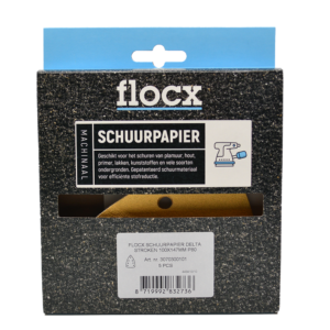 FLOCX SCHUURPAPIER DELTA STROKEN     P80 3070300101