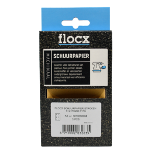 FLOCX SCHUURPAPIER STROKEN 81X133MM P150 3070300204