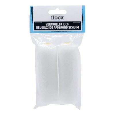 FLOCX SCHUIMROL BEUGELZIJDE ROND10CM 2ST 1070570401