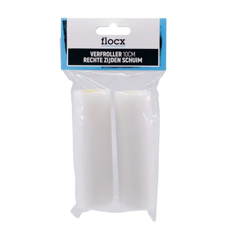 FLOCX VERFROLLER RECHT SCHUIM 10CM  2ST 1070570301