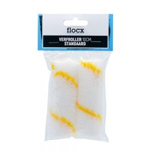 FLOCX VERFROLLER STANDAARD 10CM  2ST 3070570601