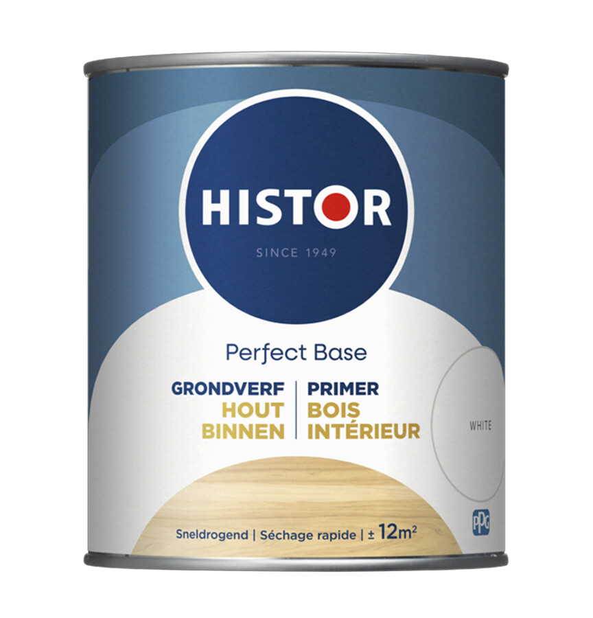 HISTOR PB GRONDVERF HOUT BI. WIT 750ML