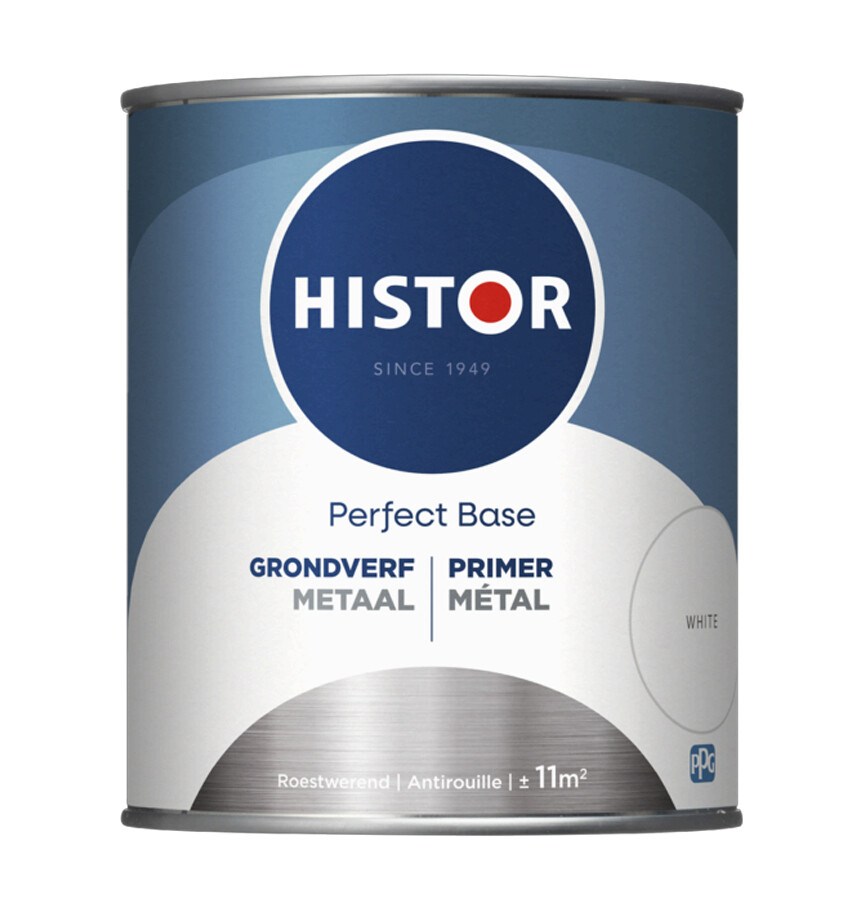 HISTOR PB GRONDVERF METAAL WIT 750ML