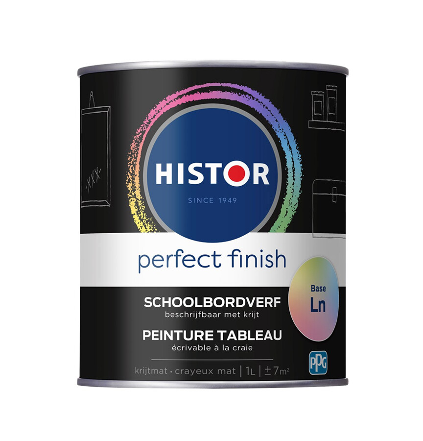HISTOR PF SCHOOLBORDVERF BAS.LN 250ML nieuw