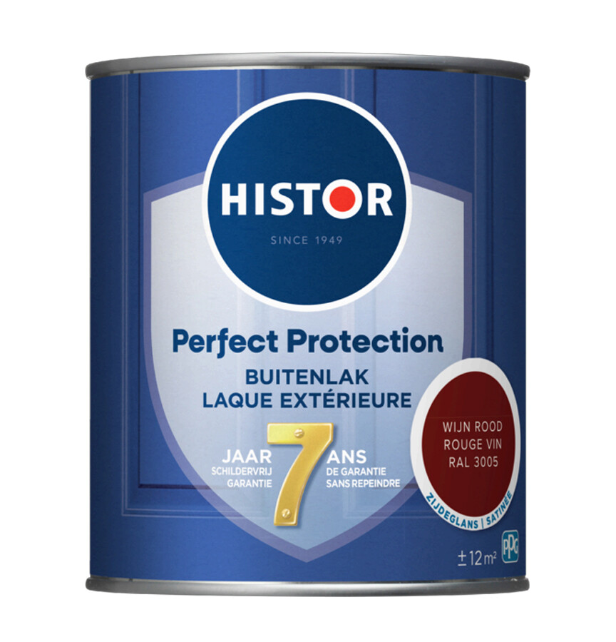HISTOR PP BUITENLAK ZGL RAL 3005 750ML WIJN ROOD