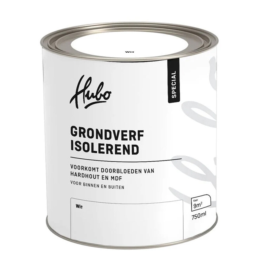 HUBO SP BUITEN GRONDVERF WIT 750ML ISOLEREND