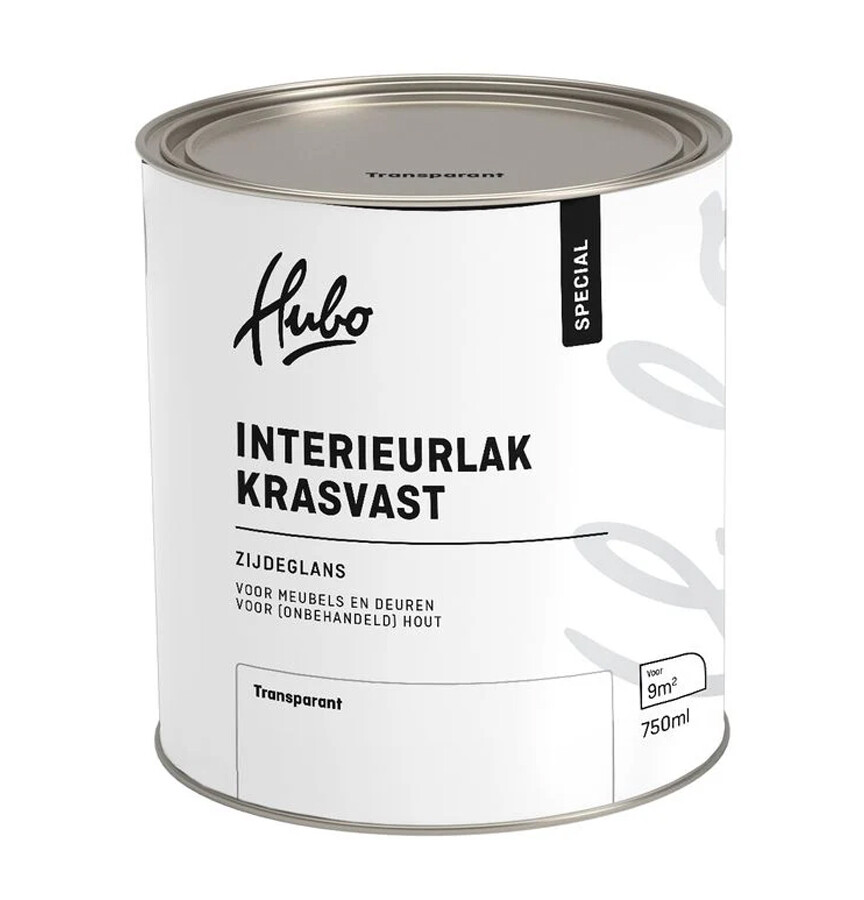 HUBO SP INTERIEURLAK TRANSPARANT 750ML KRASVAST