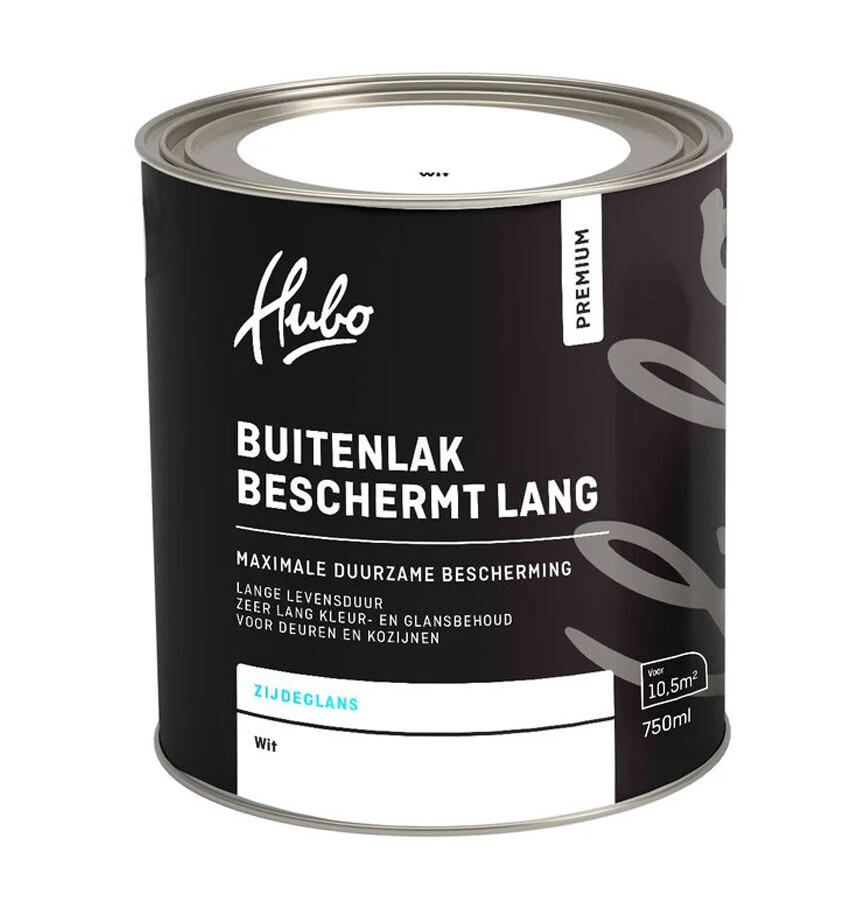 HUBO PM BUITENLAK ZG WIT 750ML