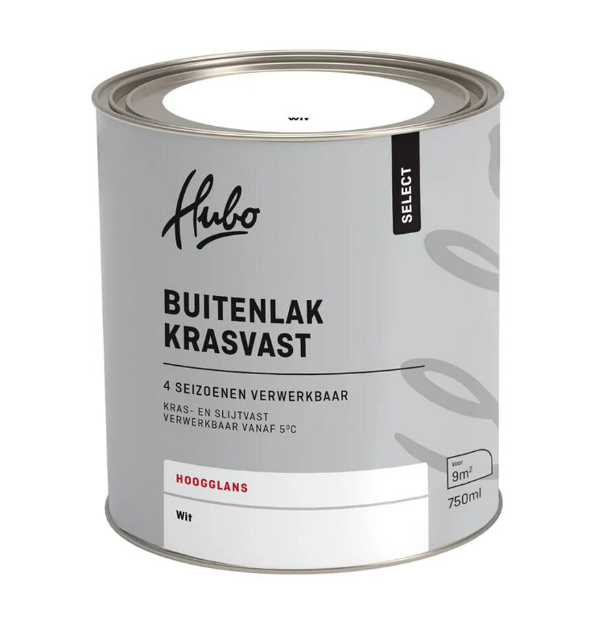 HUBO SL BUITENLAK HG WIT 750ML