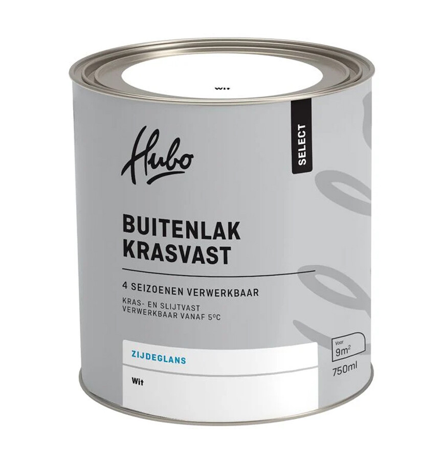 HUBO SL BUITENLAK ZG WIT 750ML
