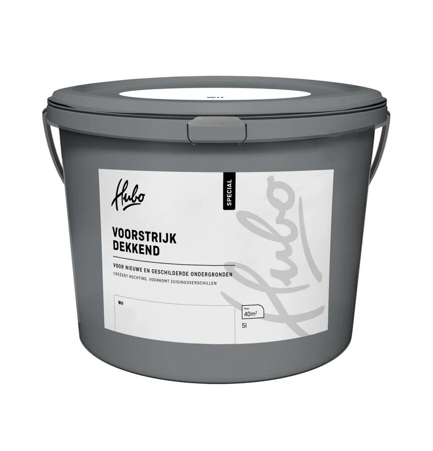 HUBO SP VOORSTRIJK DEKKEND WIT 5LTR
