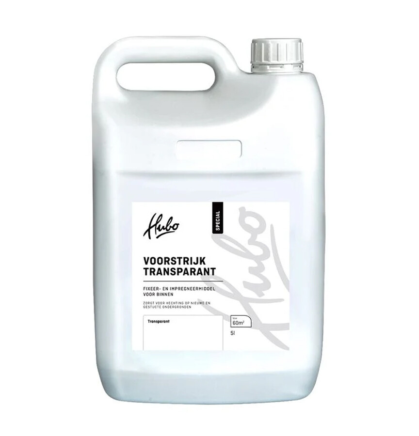 HUBO SP VOORSTRIJK TRANSPARANT 5LTR