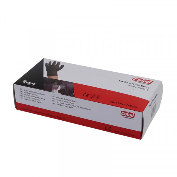 COLAD NITRIL HANDSCHOENEN ZWART XL    60