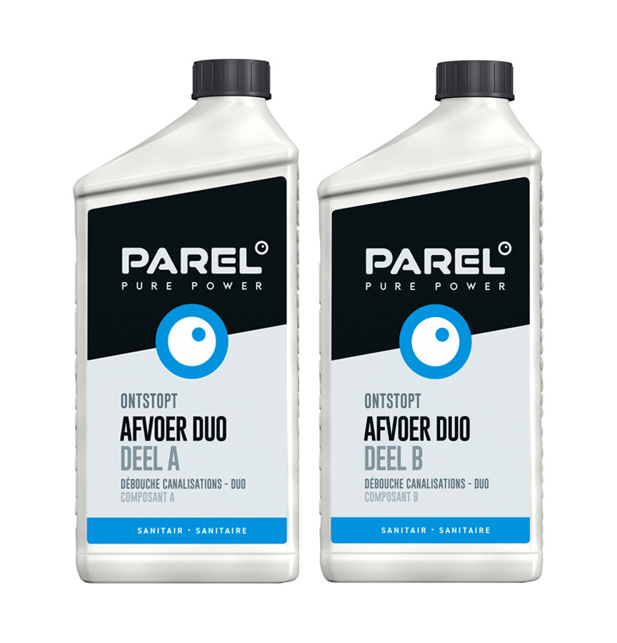 PAREL PP ONTSTOPT AFVOER DUO 2X500ML