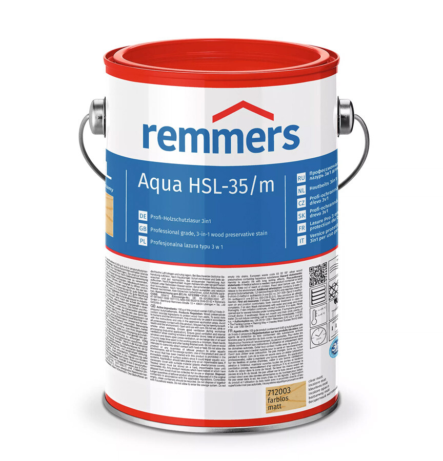 REMMERS AQUA BEITS 3 IN 1 HSL 35/M  2,5 KLEURLOOS
