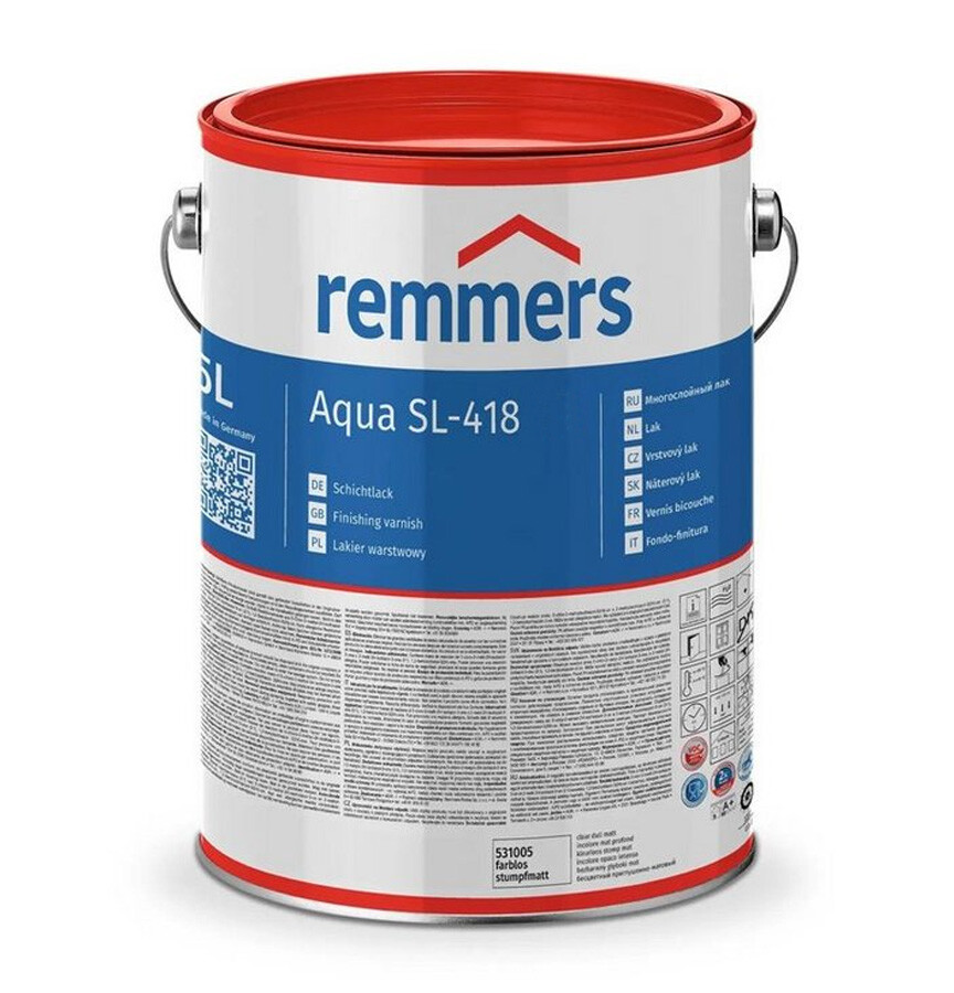 REMMERS AQUA SL-418/30 LAK HALFMAT     5