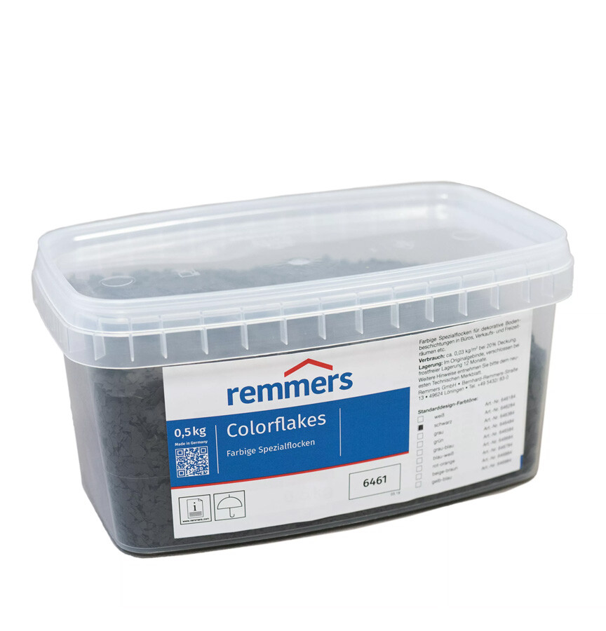 REMMERS COLORFLAKES GRIJS          500GR