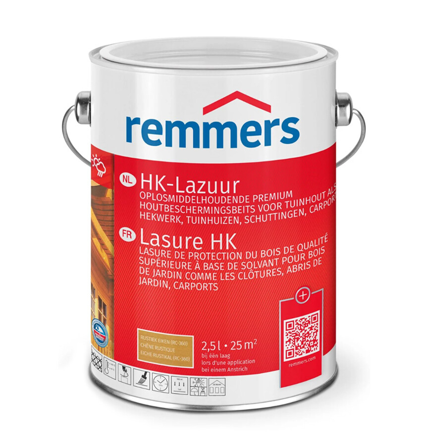 REMMERS HK-LAZUUR 3IN1 ZILVERGRIJS   2,5