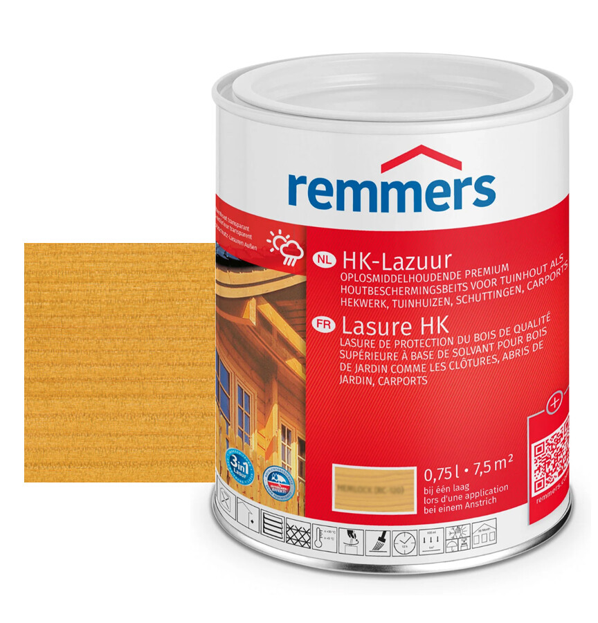 REMMERS HK-LAZUUR 3IN1 LICHT EIKEN 0,75