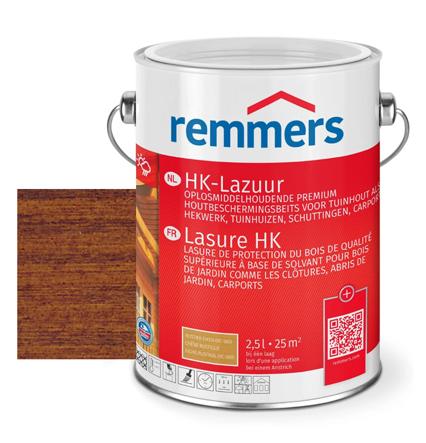 REMMERS HK-LAZUUR 3IN1 NOTEN    2,5