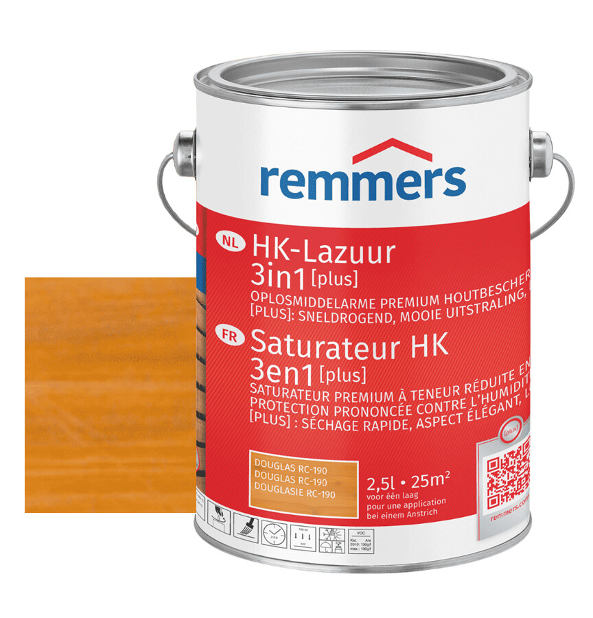 REMMERS HK-LAZUUR 3IN1 PLUS DOUGLAS 2,5