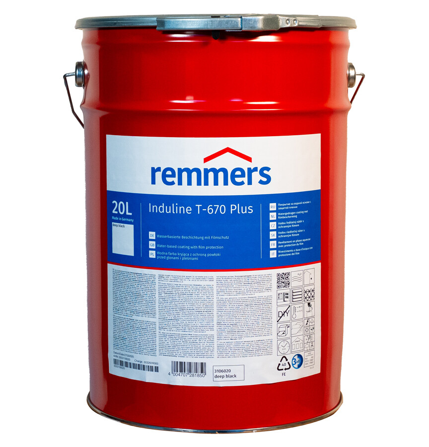 REMMERS INDULINE T-670 PLUS DIEPZWART 20