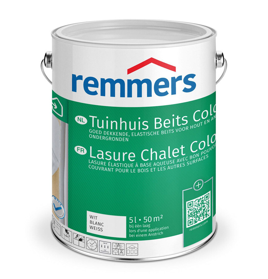 REMMERS TUINHUIS BEITS COLOR WIT      5L