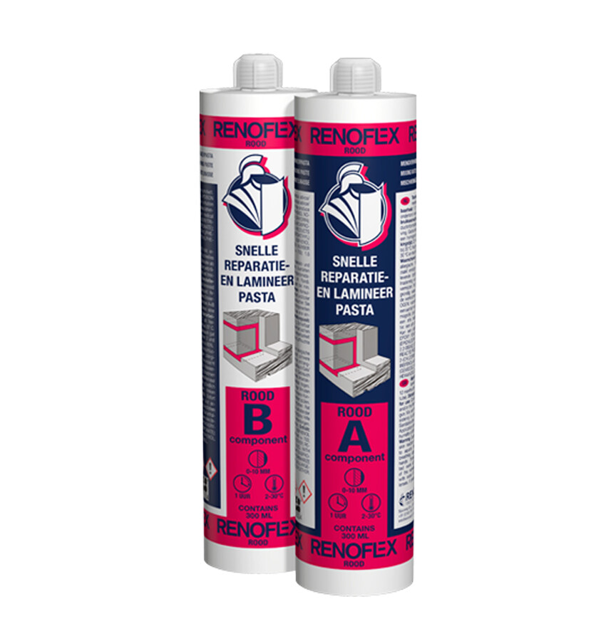 RENOVAID RENOFLEX  ROOD 2 COMP 600 ML 2-30 graden