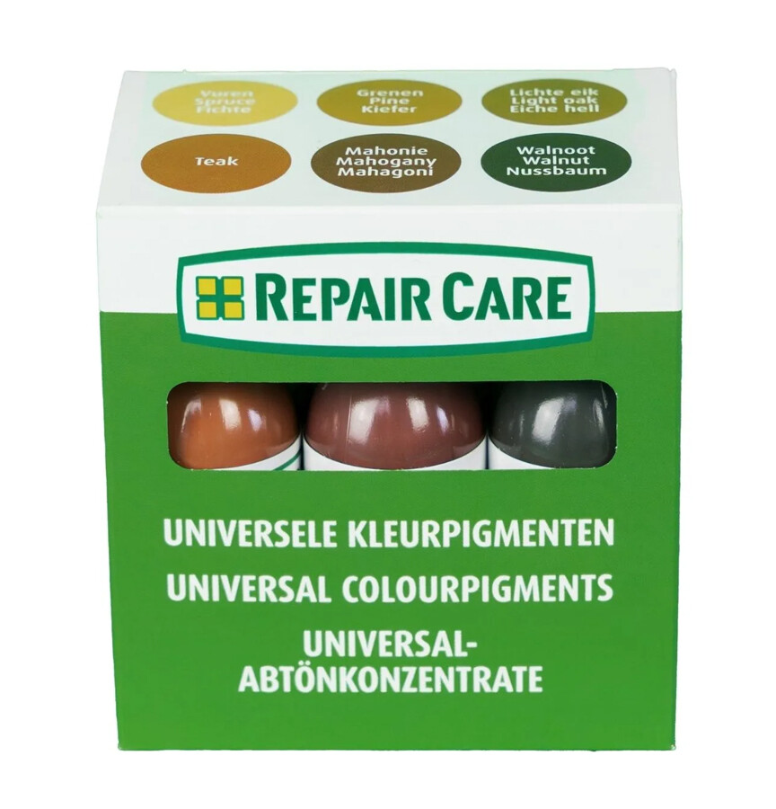 REPAIR CARE UNIVERSELE KLEURPIGMENTEN 6 FLESJES A 20 ML
