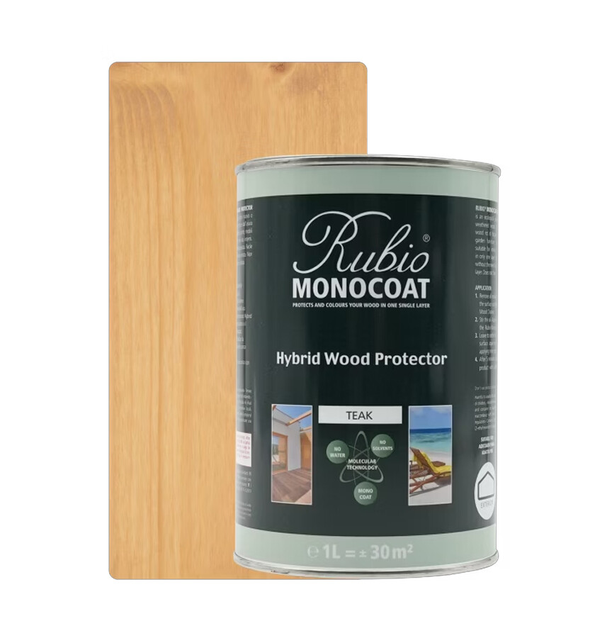 RMC HYBRID WOOD PROTECTOR TEAK 1 LTR