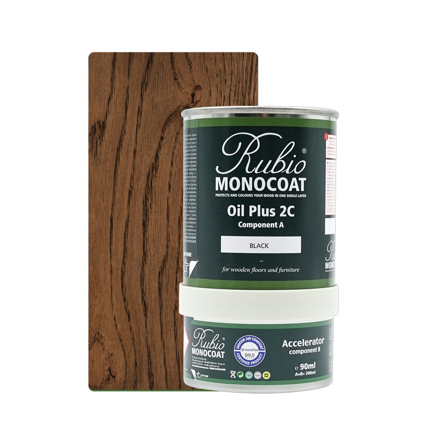 RMC OIL PLUS 2C BLACK 390 ML SET (COMP. A+B)