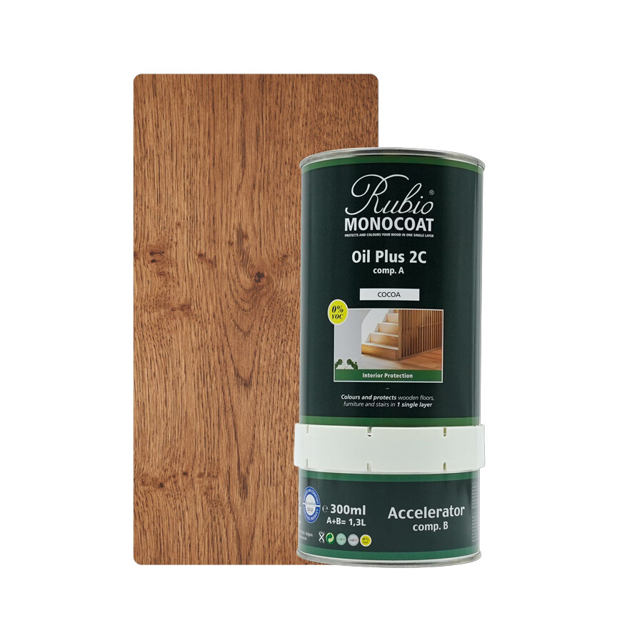 RMC OIL PLUS 2C COCOA 1,3 LTR SET (COMP. A+B)