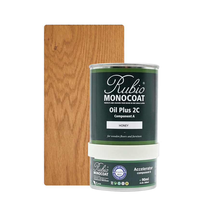 RMC OIL PLUS 2C HONEY 390 ML SET (COMP. A+B)