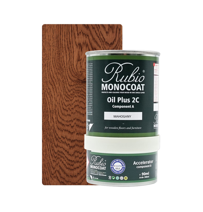 V*RMC OIL PLUS 2C MAHOGANY  390 ML SET (COMP. A+B)