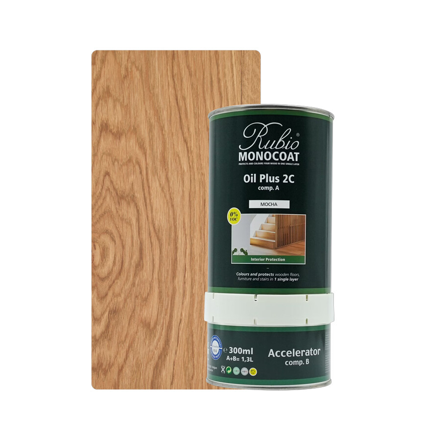 RMC OIL PLUS 2C MOCHA 1,3 LTR SET (COMP. A+B)