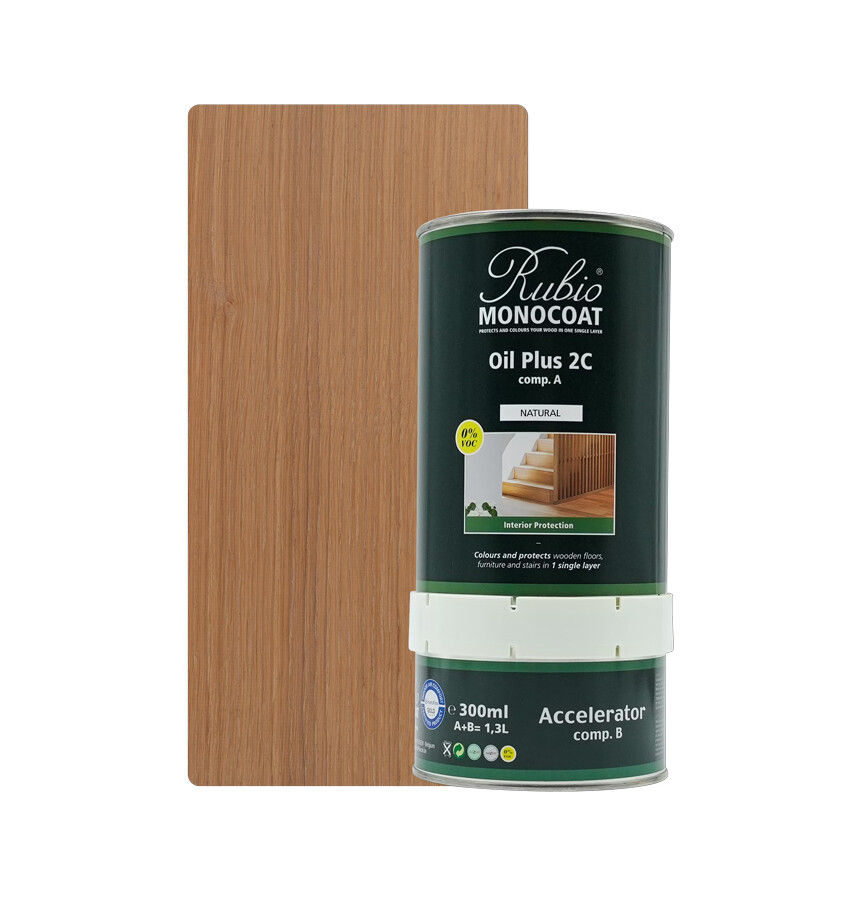 RMC OIL PLUS 2C NATURAL 1,3 LTR SET (COMP. A+B)