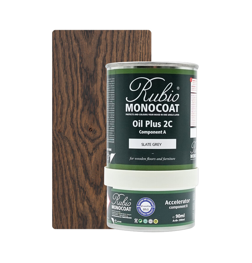 V*RMC OIL PLUS 2C SLATE GREY 390 ML SET (COMP. A+B)